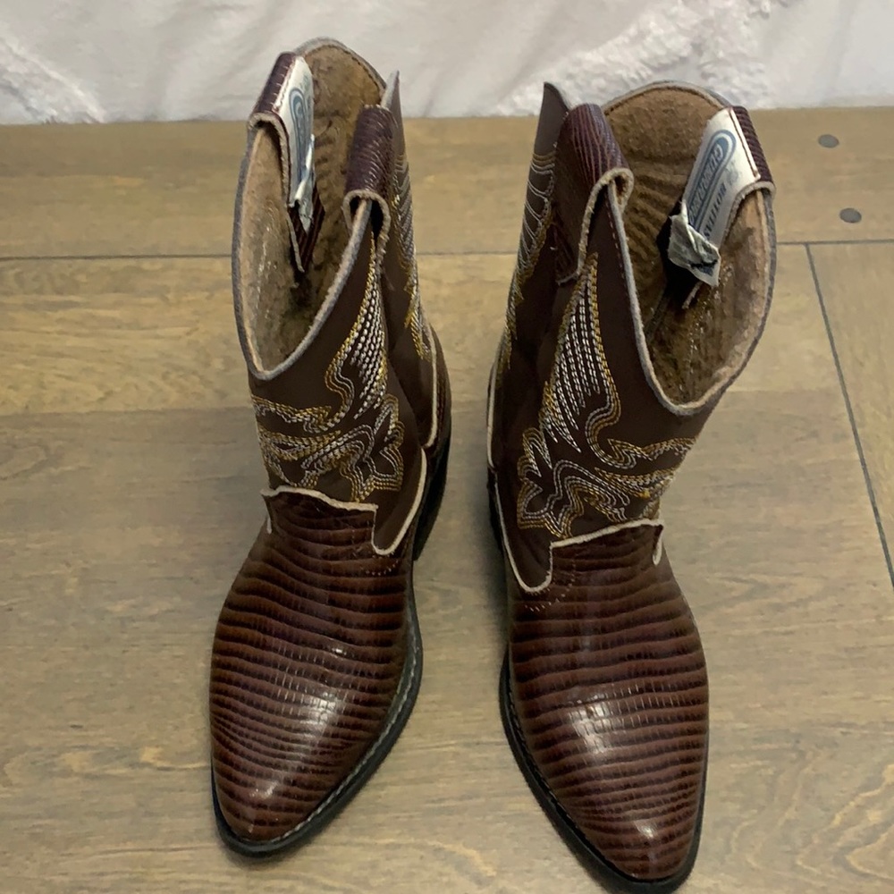Botitas Guerrero- kids mexican boots size 8C